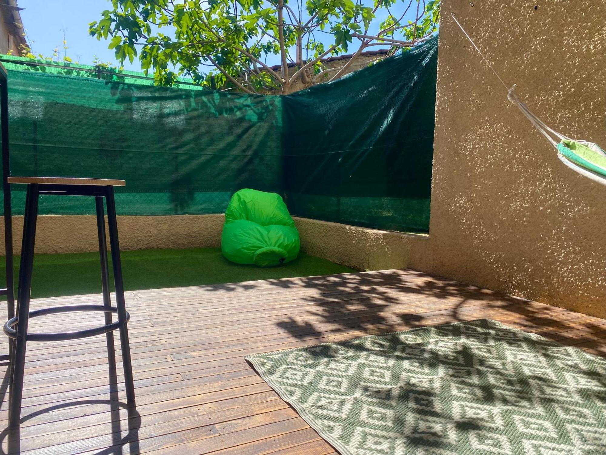 Confortable T2 Avec Jardin Amenage Lézignan-Corbières Esterno foto